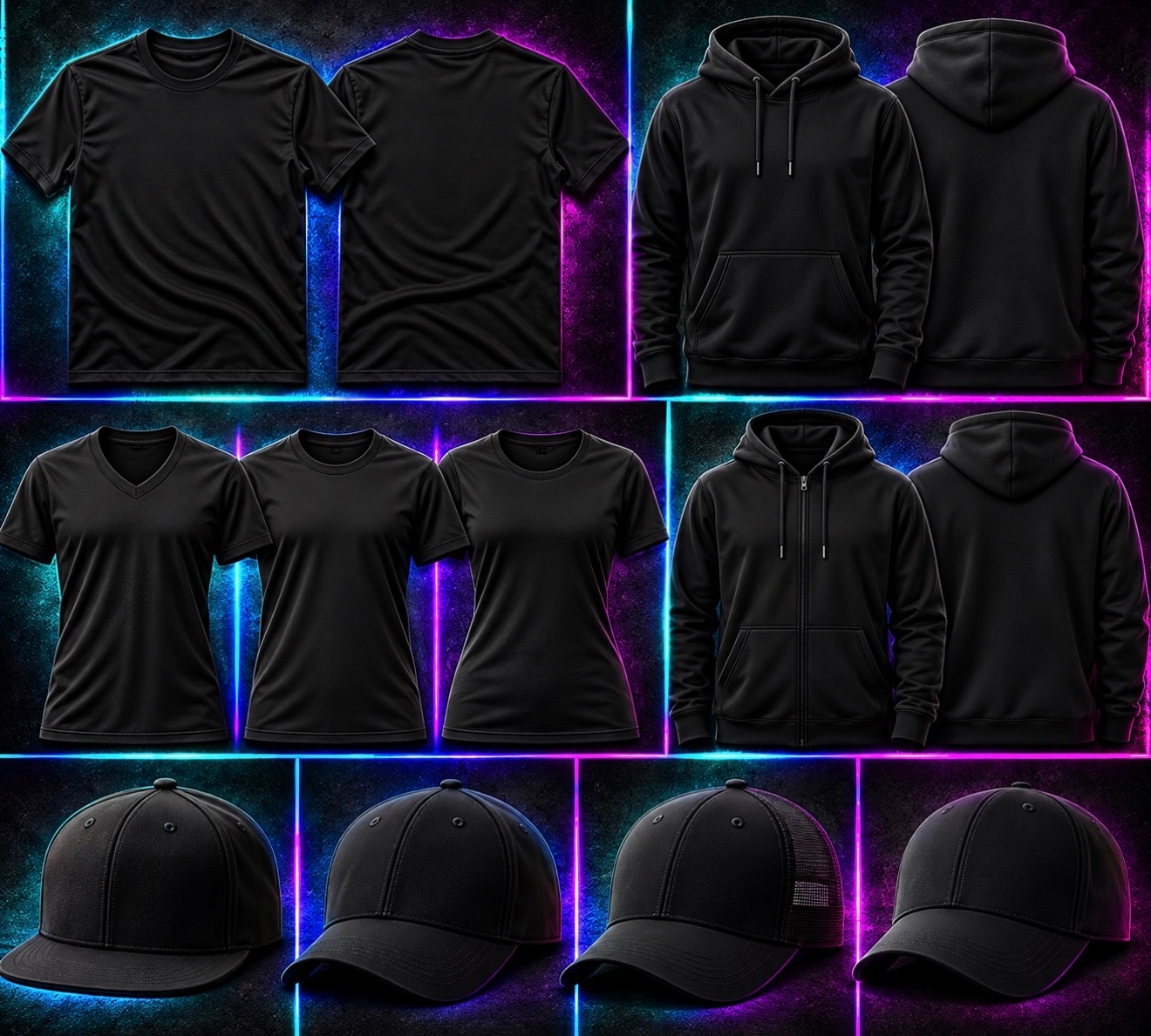 Full Brand Mockup Range